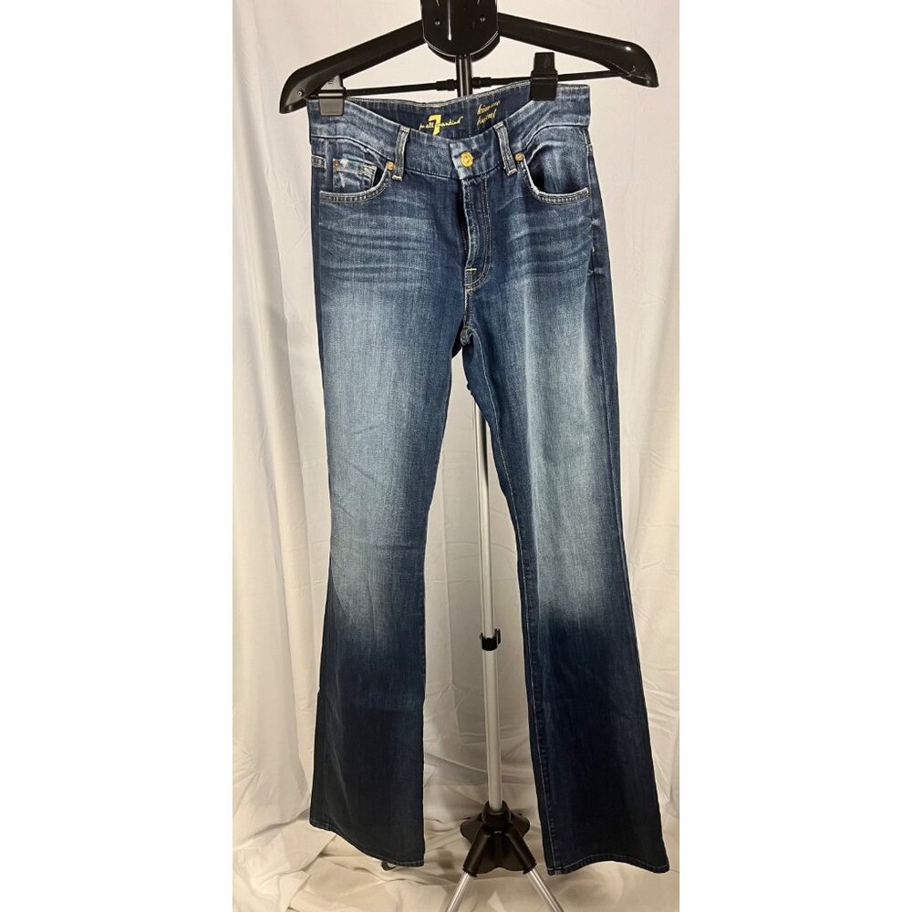 7 For All Mankind Kimmie Bootcut Blue Jeans Women’s Size 27 | Classic Denim